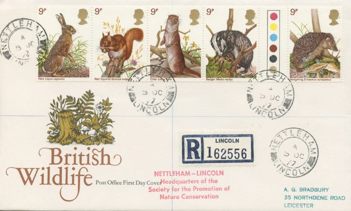 British Wildlife, Rare Nettleham postmark