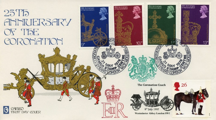 All the Queen's Horses, Double Dated Coronation Coach Cover