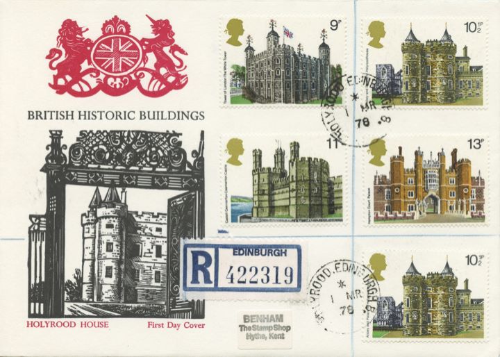 Historic Buildings: Stamps, Holyrood House