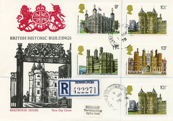 Historic Buildings: Stamps, Holyrood House