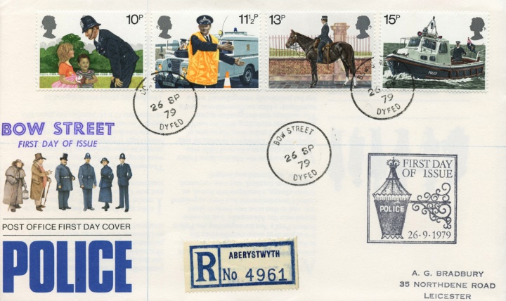 Police, Bow Street postmark