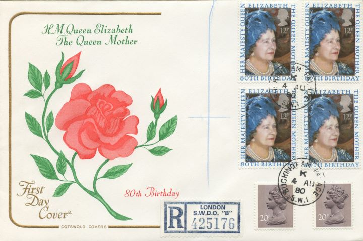 Queen Mother 80th Birthday, Elizabeth of Glamis Rose