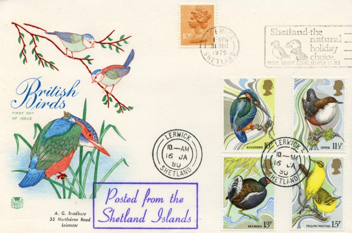 British Birds 1980, Shetland the natural holiday choice