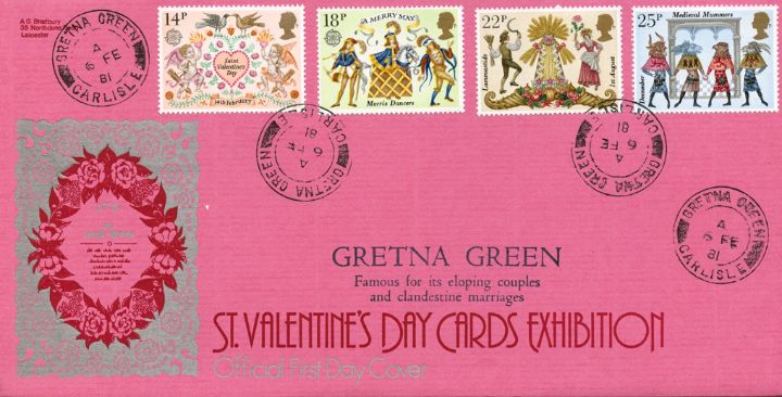 Folklore, St Valentine's Cards Exhibition