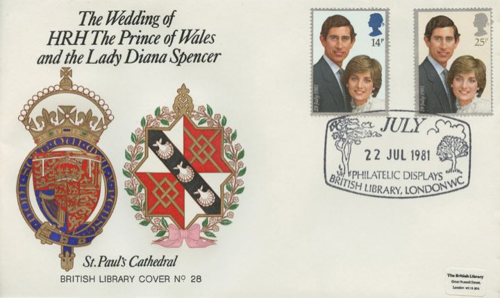 Royal Wedding 1981, Coats of Arms