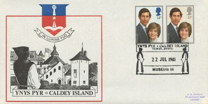 Royal Wedding 1981, Caldey Island