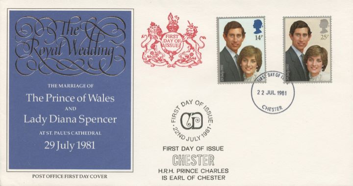 Royal Wedding 1981, Prince Charles is the Earl of Chester