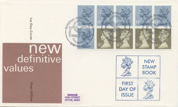 Counter: New Design: £1.30 Postal Hist 1 (Penny Black), National Stamp Day