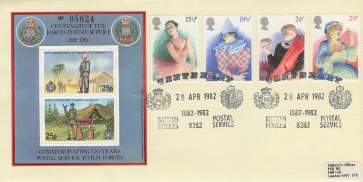 British Theatre, Centenary of Forces Postal Service