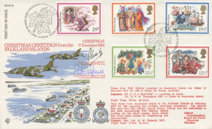 Christmas 1982, Christmas Greetings from the Falklands