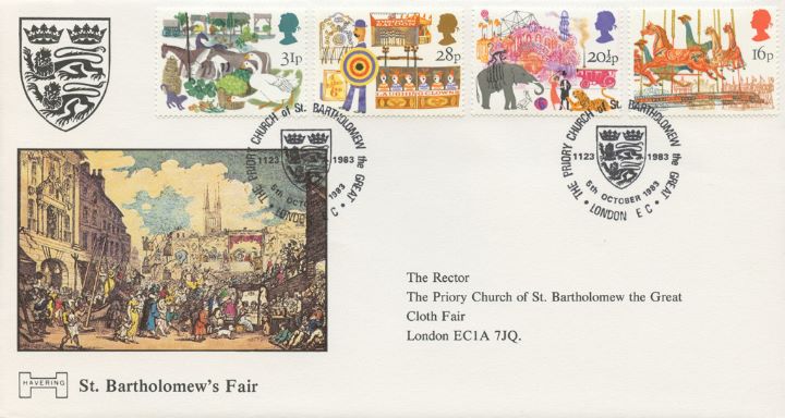 British Fairs, St. Bartholomew's Fair