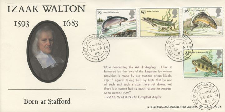 Freshwater Fish, Izaak Walton