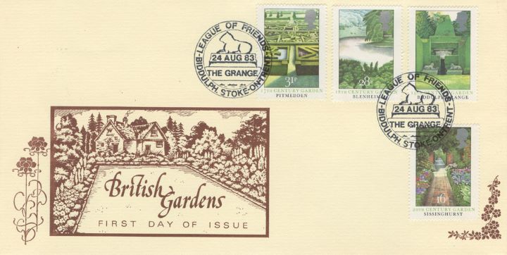 British Gardens, English cottage garden