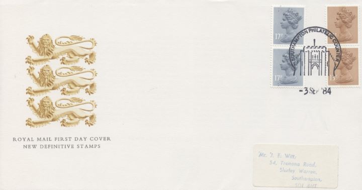 Counter: New Design: £1.54 Postal Hist. 11 (Postage Dues), Three Lions