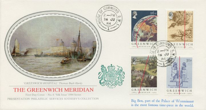 Greenwich Meridian, Greenwich Hospital