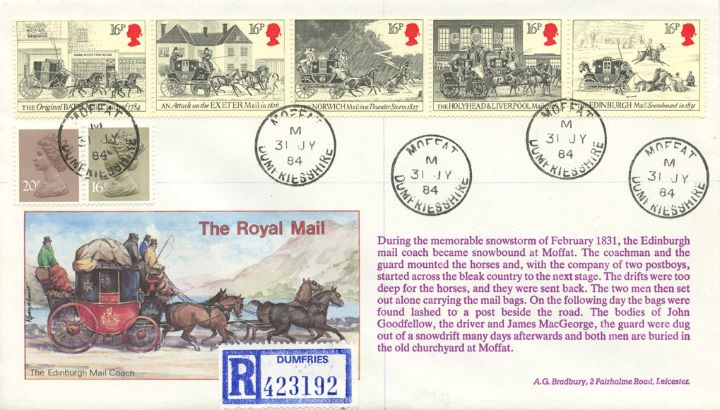 The Royal Mail, The Mail in a snowstorm