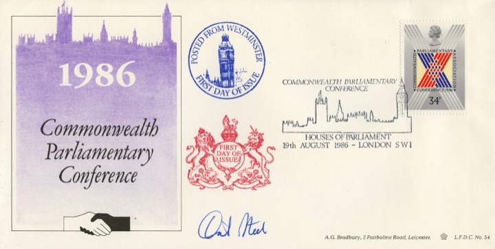 Parliament 1986, Commonwealth Parl. Conference