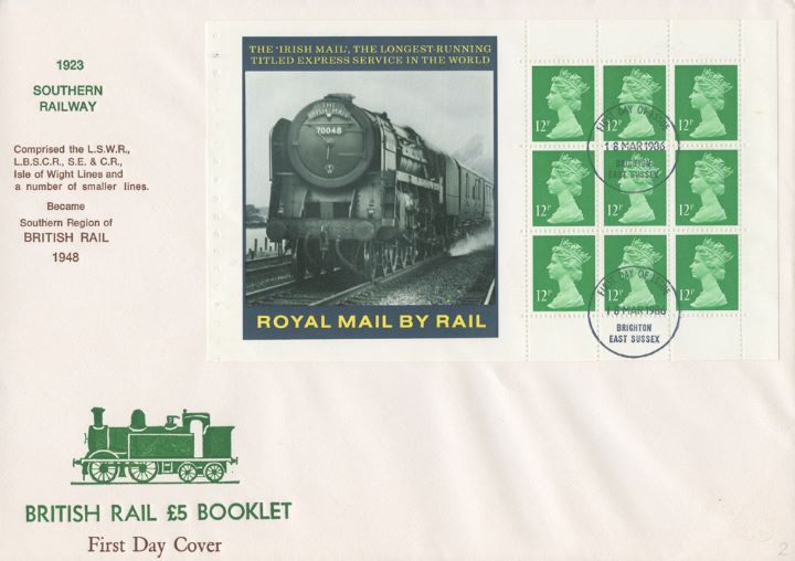 PSB: British Rail - Pane 2, Irish Mail