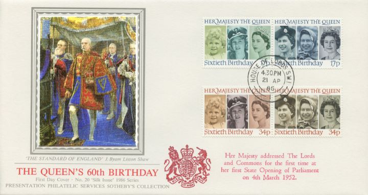 Queen's 60th Birthday, The Standard of England