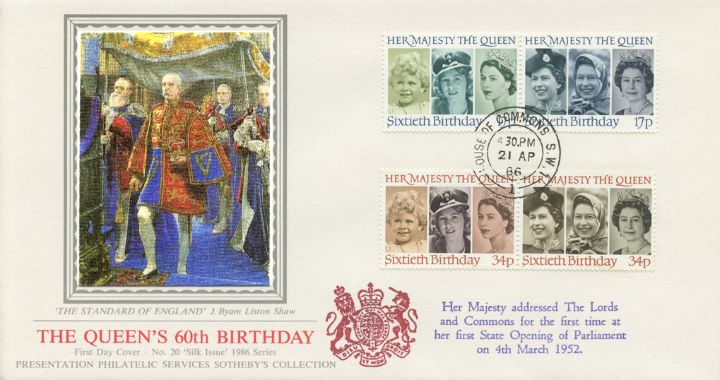 Queen's 60th Birthday, The Standard of England