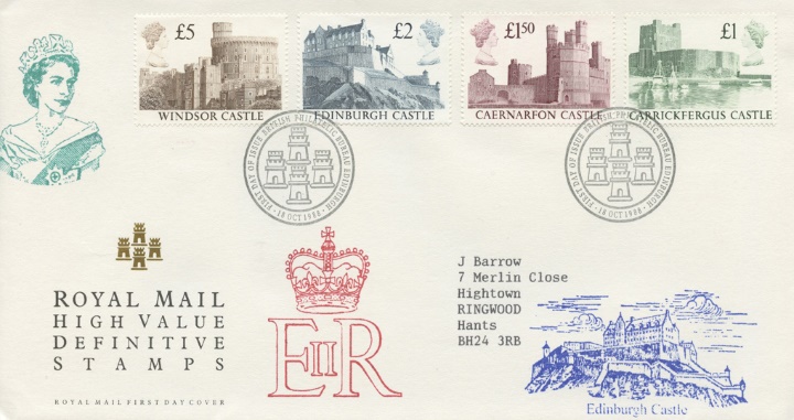Castles:, New High Value Castles stamps