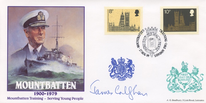 Mountbatten Training, Signed by James Callaghan
