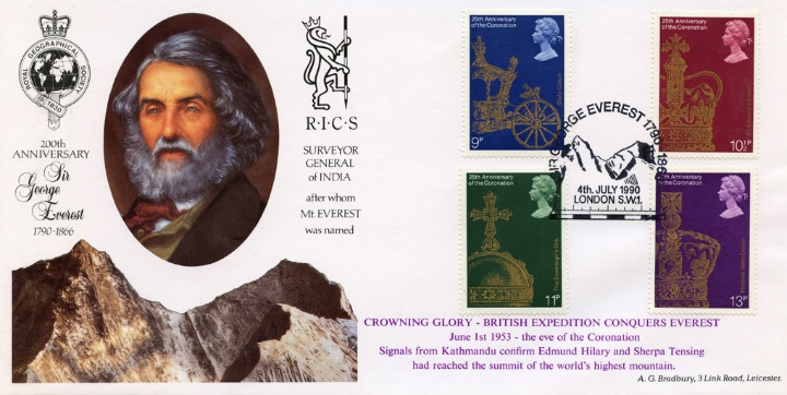 Sir George Everest Bicentenary, Crowning Glory - Conquest of Everest