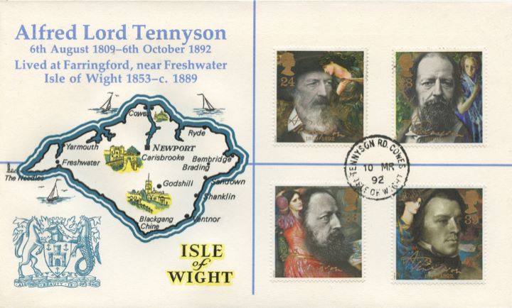 Tennyson, Isle of Wight - where Tennyson lived