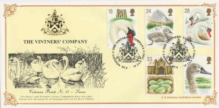 Swans, The Vintners' Company