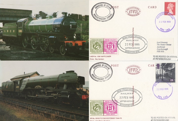 Nene Valley Railway, Mayflower and Flying Scotsman