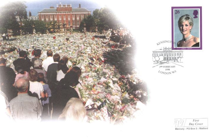 Diana, Princess of Wales, Flowers at Kensington Palace