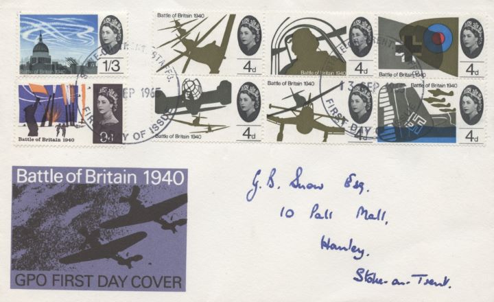 Battle of Britain (Phosphor), GPO Cover