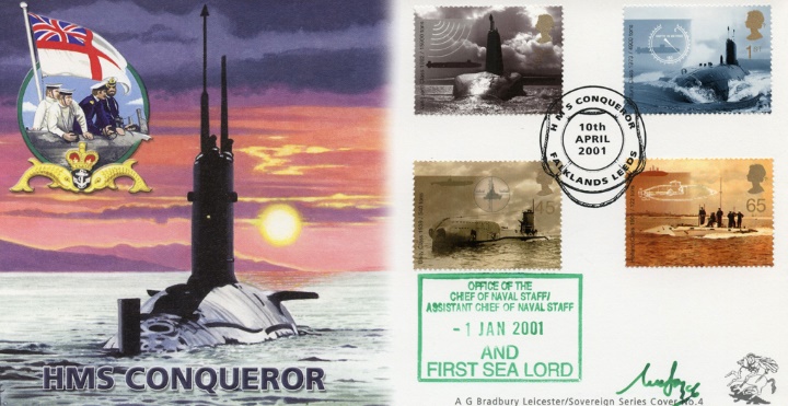 Submarines, Signed by FIRST SEA LORD