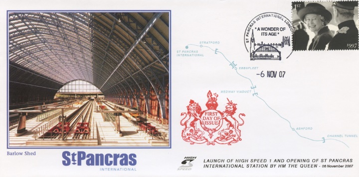 St Pancras International, Launch of High Speed 1