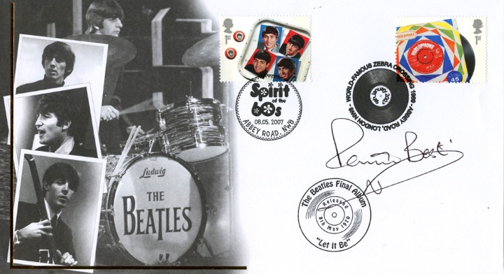 The Beatles, Signed by Beatles first drummer Pete Best