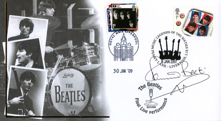 The Beatles, Signed by Pete Best, Beatles first drummer