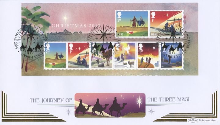 Christmas 2015: Miniature Sheet, We Three Kings