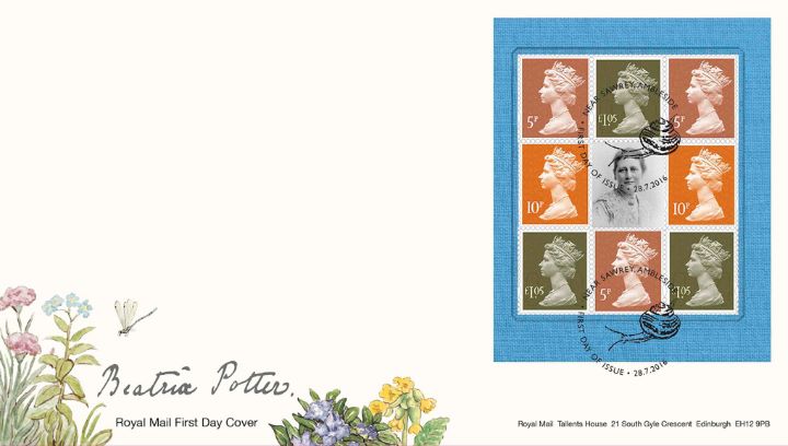 PSB: Beatrix Potter - Pane 4, Wild Flowers