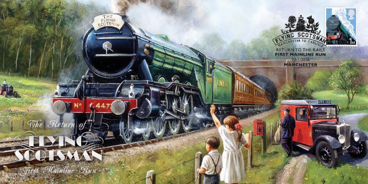 Flying Scotsman, Return to Steam - First Mainline Run