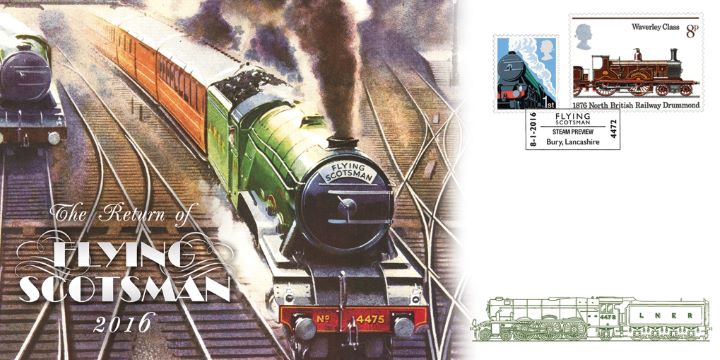 Flying Scotsman, Return to Steam in 2016