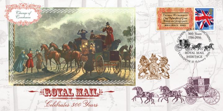 Mail Coach Series No.5, Change of Coachmen