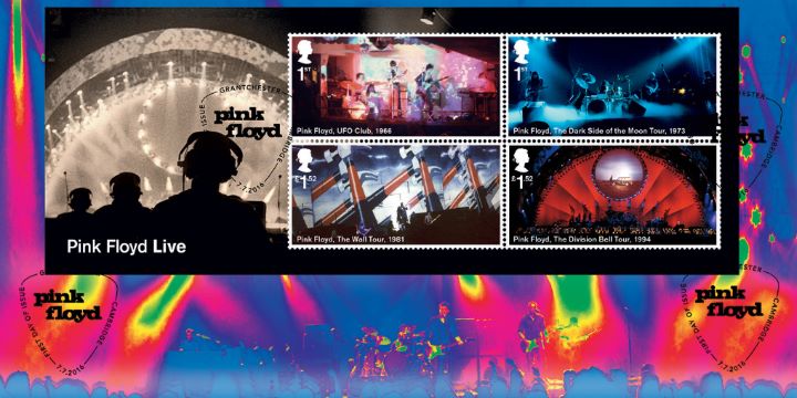 Pink Floyd: Miniature Sheet, Pink Floyd Live