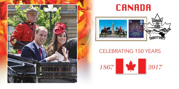 Canada [Commemorative Sheet], Royal Visit of William & Kate
