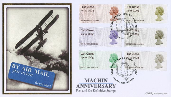 Machin Colour Palette, By Air Mail