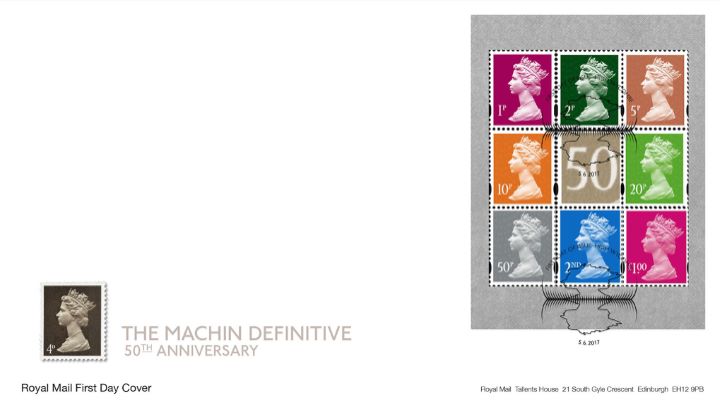 PSB: Machin Design Icon, 4d Machin Stamp