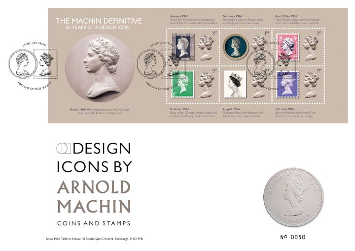 Machin Design Icon: Miniature Sheet, Early Essays