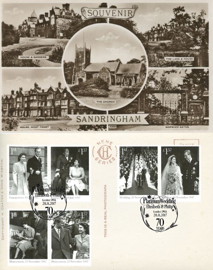 Platinum Wedding: Miniature Sheet, Sandringham Souvenir