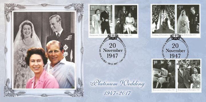 Platinum Wedding: Miniature Sheet, The Queen & Prince Phillip