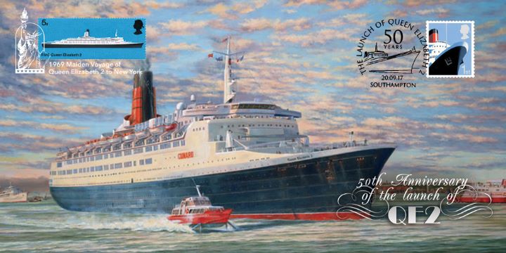 Queen Elizabeth 2 Launch, 50th Anniversary