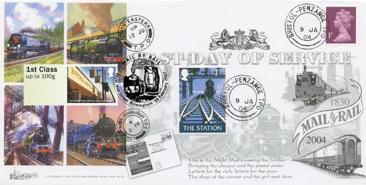 Travelling Post Office, Penzance-Bristol TPO